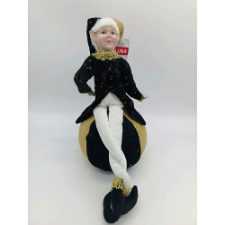 Giullare su palla articolo natalizio