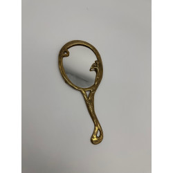 Specchio in ottone stile Libery