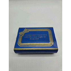 Set da caffè in porcellana "Venezia Gold Collection"
