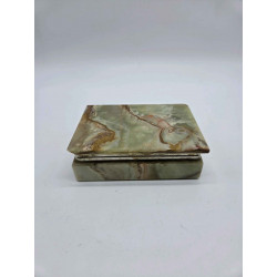 Scatola decorativa vintage in onice