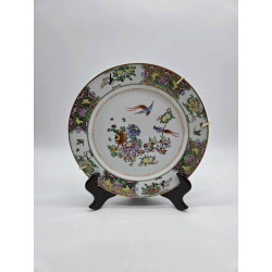 Piatto decorativo in porcellana cinese