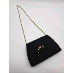 Borsetta Genny in seta nera 