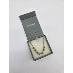 Collana Brosway verde 