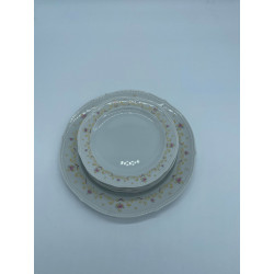 Servizio di piattini da dolce con piatto torta Bavaria